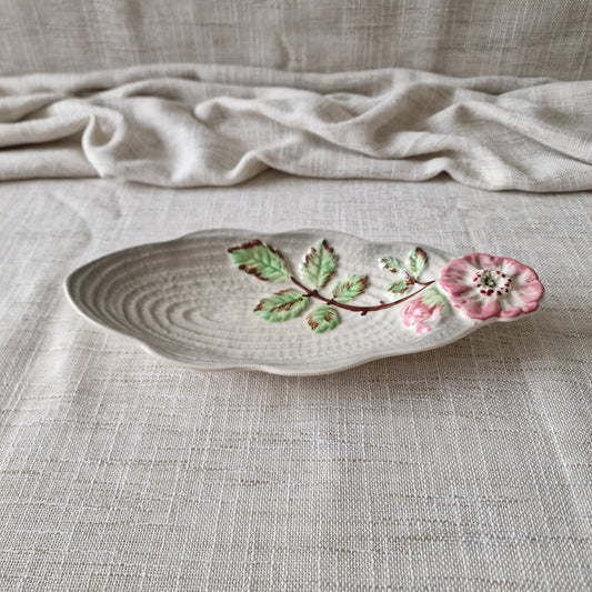 Vintage Shorter & Son Wild Rose Decorative Tray