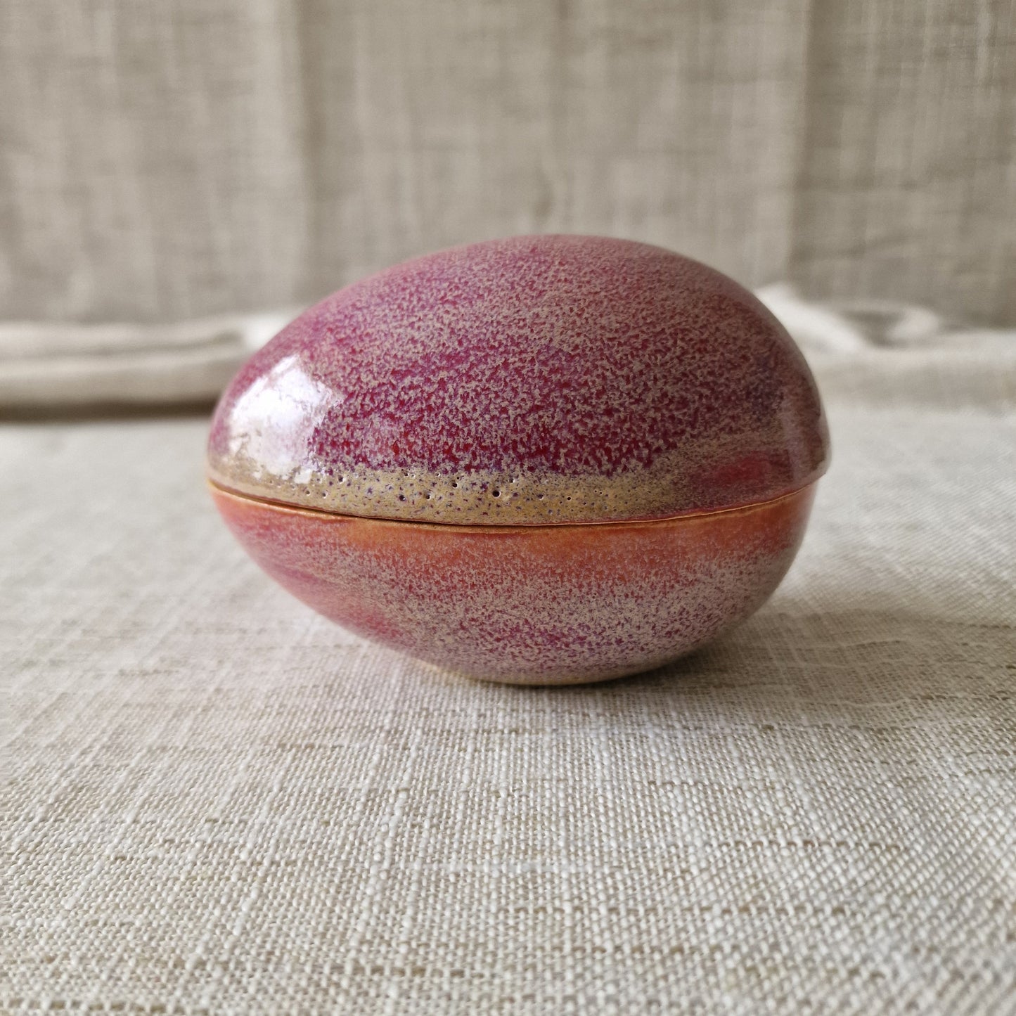 Pink Two Piece Egg Dish